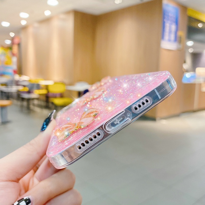 ภาพสินค้าเคส Samsung A50 A50S A30S A70 A71 A51 A11 A31 A21S 4G A42 5G M11 Note 10 Lite Epoxy Shockproof Glitter Butterfly Phone Case Candy Back Cover จากร้าน mddmy.th บน Shopee ภาพที่ 6