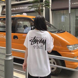 เสื้อยืดแขนสั้น พิมพ์ลาย Stussy Wang Yibo สไตล์เดียวกัน สําหรับผู้ชาย และผู้หญิง