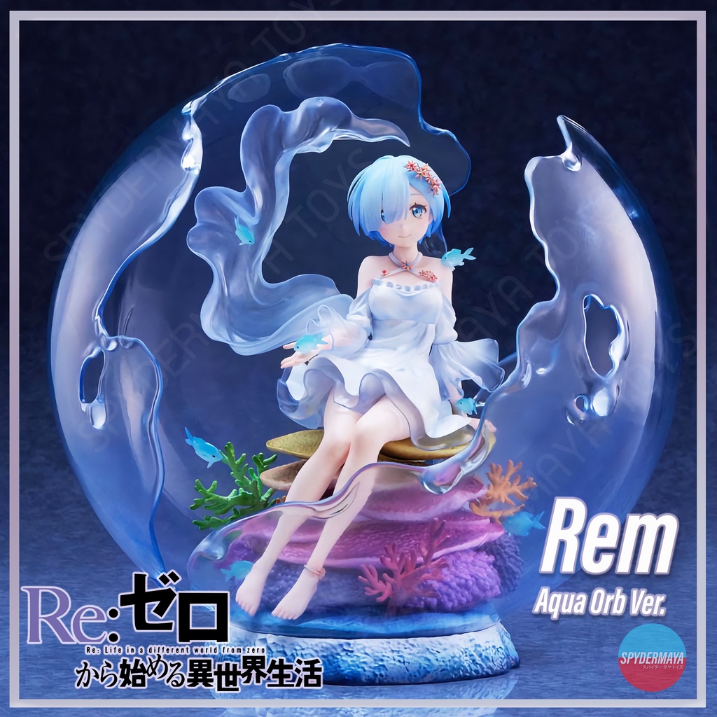 [พร้อมส่ง] ฟิกเกอร์ Re:ZERO -Starting Life in Another World- Rem Aqua ...
