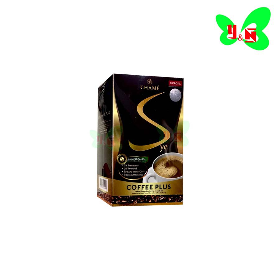 ภาพหน้าปกสินค้าCHAME' Sye coffee ชาเม่ ซาย คอฟฟี่ พลัส ( 1 กล่อง 10 ซอง )