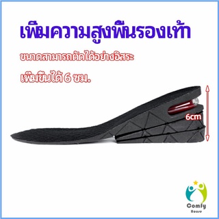 Comfy แผ่นเสริมส้นเพิ่มความสูง สามารถถอดปรับระดับได้  insole