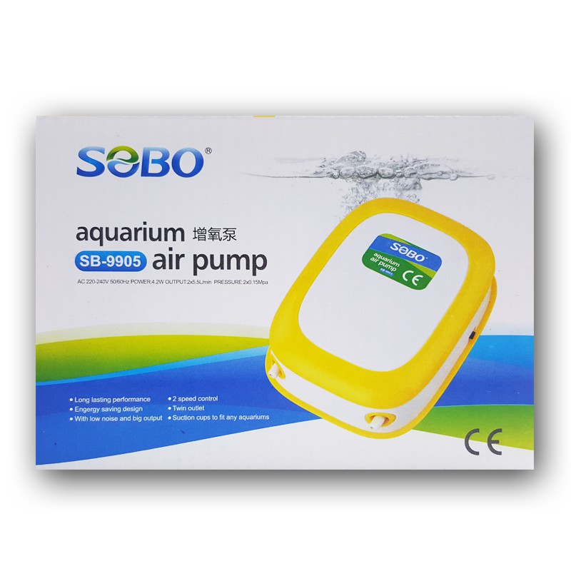 ปั้มลมตู้ปลา-air-pump-sebo-รุ่น-sb-9905-2x5-5l-min-รับประกัน-6-เดือน