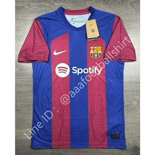 เสื้อฟุตบอล เกรด player Barcelona Home บาร์เซโลน่า เหย้า 2023/24
