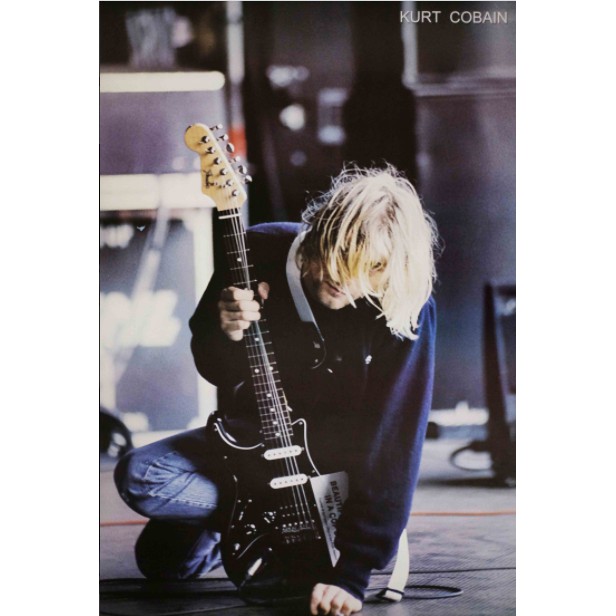 โปสเตอร์-kurt-cobain-โปสเตอร์วงดนตรี-โปสเตอร์ติดผนัง-โปสเตอร์สวยๆ-poster