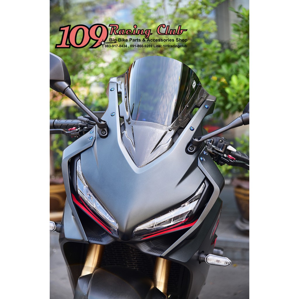 ใหม่ล่าสุด-ชิวหน้า-k2-ตรงรุ่น-cbr650r-2019-ลายเคฟล่า