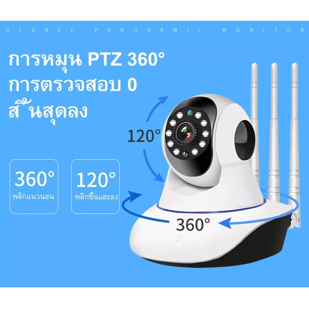 fnkvision-กล้องวงจรปิดfhd-1596p-full-color-wifi-ipcamera-cctvกล้องรักษาความปลอดภัย-ใช้งานในบ้านรีโมทโทรศัพท์มือถือ-กล้อง