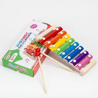 ภาพหน้าปกสินค้าTodds & Kids Toys ของเล่นไม้เสริมพัฒนาการ ระนาดไม้ 8 คีย์ ระนาดไม้ ระนาดเด็กสีสันสดใส ที่เกี่ยวข้อง