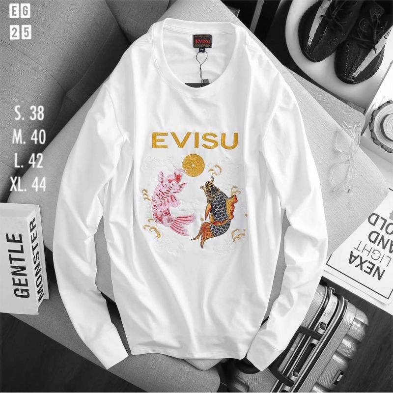 เสื้อยืด-คอกลมแขนยาว-evisu