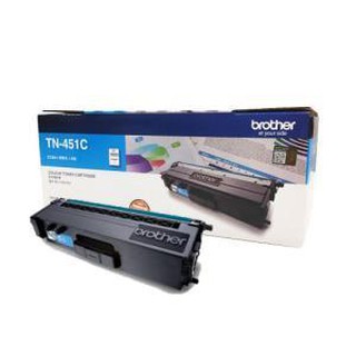 Brother TN-451C ตลับหมึกโทนเนอร์ สีฟ้า