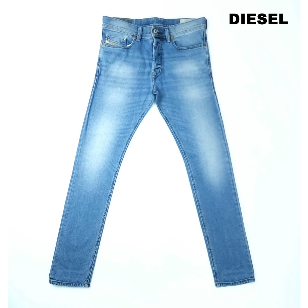 ยีนส์-diesel-เอว-33-สีฟอกซีด-ผ้านุ่ม-ยืด-ขาเดฟ