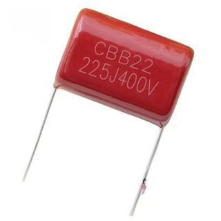 C Capacitor ตัวเก็บประจุ คาปาซิเตอร์ ไมล่า CBB 400V มีหลายค่า