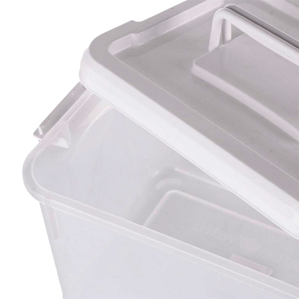 กล่องเก็บของพลาสติก-มีหูหิ้วใส-ขนาด-26x33x23-ซม-สีใส-กล่องเก็บของอเนกประสงค์-พลาสติดเกรด-a-ที่มีคุณภาพดี