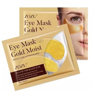 มาร์คตาแผ่นทองคำ Eye Mask Gold Nourish สูตรคอลลาเจนทองคำ ลดริ้วรอย รอยตีนกา ลดถุงใต้ตา-6572