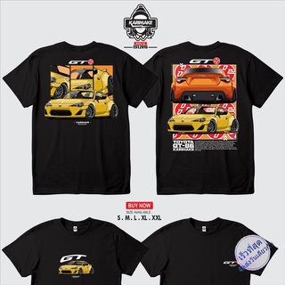 เสื้อยืด พิมพ์ลายรถยนต์ Toyota FT86 GT86 FT 86 GT 86 JDM STREET