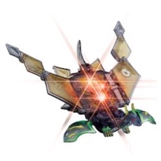 Bakugan DHARAK Darkus Translucent Black &amp; Deluxe Electronic AIRKOR (Gold) Battle Gear Set Ultra Rare #บาคุกัน