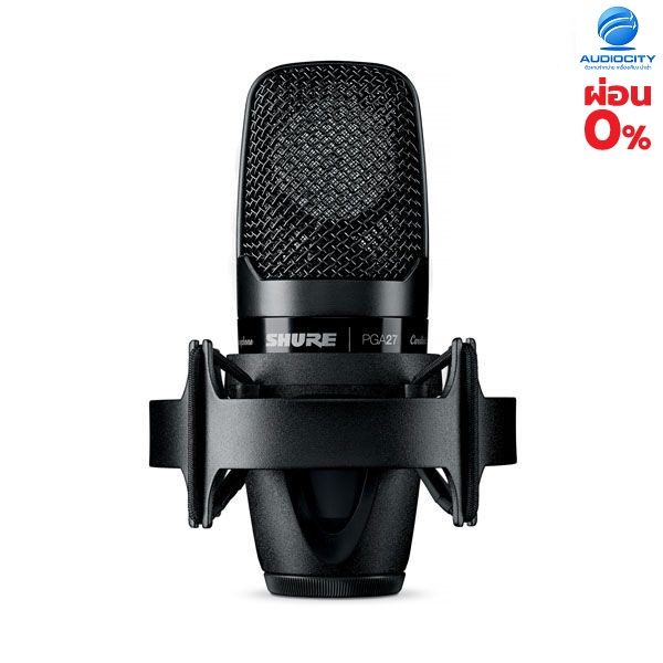 shure-pga27-lc-ไมโครโฟน-large-diaphragm-side-address-cardioid-condenser