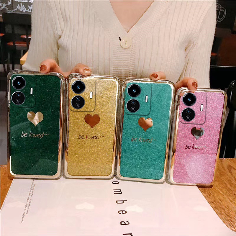 ใหม่-เคสโทรศัพท์มือถือแบบแข็ง-ชุบทอง-หรูหรา-สําหรับ-realme-c55-nfc-2023-realme-c55-nfc