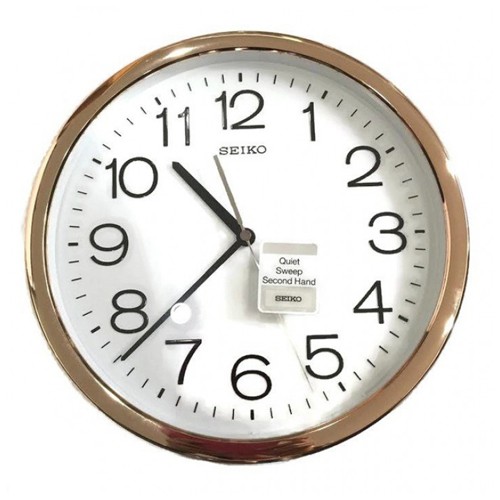 ภาพหน้าปกสินค้าSEIKO นาฬิกาแขวน ขนาด 12นิ้ว (Pink/Gold) รุ่น PDA014F,PDA014 จากร้าน mstime บน Shopee