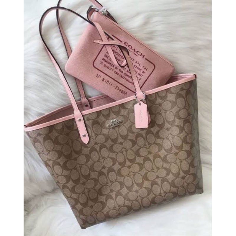 Coach ชอปปิ้ง ขนาด 12 นิ้ว | Shopee Thailand