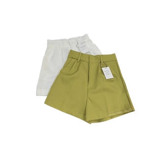 โปรโมชั่น : seoulday_stuff◆BDS006 Basic Day Shorts กางเกงขาสั้นเอวสูง Sz.XS-4XL สีสวยตรงปก เนื้อผ้าดีใส่สบาย กางเกงสีเหลืองขาสั้น