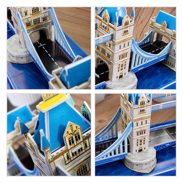 จิ๊กซอว์-3-มิติ-ทาวเวอร์บริดจ์-tower-bridge-small-c238-แบรนด์-cubicfun-สินค้าพร้อมส่ง