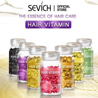 ภาพขนาดย่อของภาพหน้าปกสินค้าSEVICH Hair Vitamin Serum Capsule 30 แฮร์วิตามิน เซรั่ม แคปซูล จากร้าน sevich.th บน Shopee