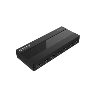 ORICO H727RK-U2 7 ports USB2.0 HUB usb hub splitter with power ฮับเพิ่มพอร์ตแบบ USB2.0 7 พอร์ต มีไฟเลี้ยง 5V2A