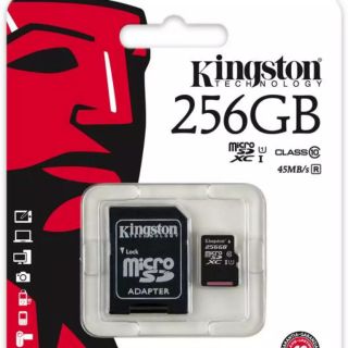 ภาพหน้าปกสินค้าKingston Memory Card Micro SD SDHC 256GB Class 10 คิงส์ตันเมมโมรี่การ์ด 256 GB Kingston ซึ่งคุณอาจชอบสินค้านี้