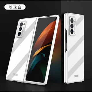 Original for Galaxy Z fold 2 Case Full protection flip white color