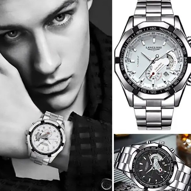 ภาพหน้าปกสินค้าผลิตภัณฑ์ใหม่ นาฬิกากลไก รุ่น Tourbillon แฟชั่นสำหรับผู้ชาย จากร้าน geegobuy.th บน Shopee