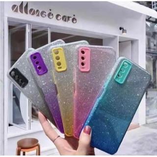 ภาพหน้าปกสินค้าเคส oppo A15S TPU กากเพชรไล่สี OPPO Reno5 A15 A15S A53 A73 A93 F9 A5S A12 A7 Reno4 A5 2020 A9 2020 ที่เกี่ยวข้อง