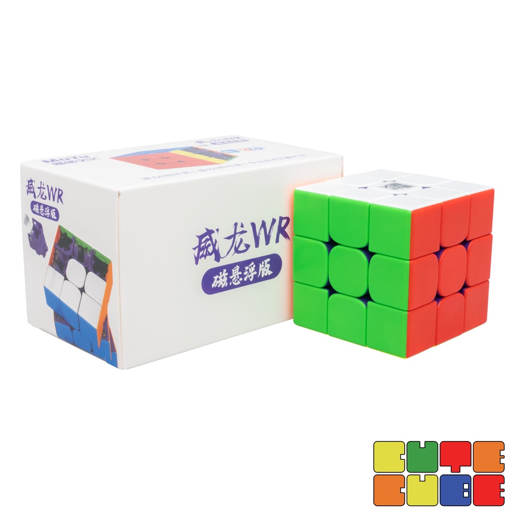 ภาพหน้าปกสินค้ารูบิค 3x3 MoYu WeiLong WRM 2021 MagLev (MagLev, Lite Edition) (มีแม่เหล็ก)  CuteCube