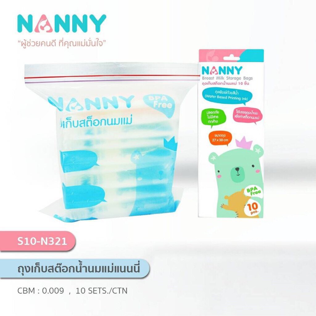 ภาพหน้าปกสินค้าถุงจัดเรียงสต๊อกน้ำนม NANNY(1กล่อง) ซิลล๊อคแน่น พร้อมส่ง จากร้าน banruklook บน Shopee