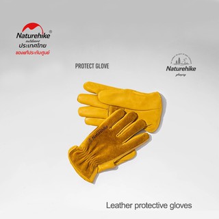 ภาพขนาดย่อของภาพหน้าปกสินค้าNaturehike Thailand ถุงมือช่าง Leather protective gloves จากร้าน naturehikethailand บน Shopee ภาพที่ 4