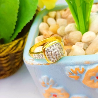 ภาพขนาดย่อของภาพหน้าปกสินค้าW06 แหวนแฟชั่น*** แหวนฟรีไซส์** แหวนทอง แหวนใบมะกอก แหวนทองชุบ แหวนทองสวย จากร้าน jewelryshop365 บน Shopee