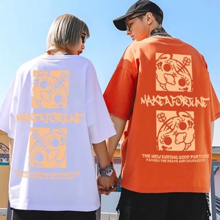 【NEW】เสื้อยืดแขนสั้นลําลอง ทรงหลวม ขนาดใหญ่ เข้ากับทุกการแต่งกาย แฟชั่นฤดูร้อน สําหรับผู้ชาย 2022