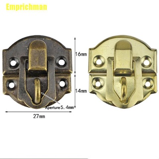 ( Emprichman ) ตัวล็อคกระเป๋าเดินทาง แบบเหล็ก สไตล์วินเทจ ขนาด 27x30 มม. 10