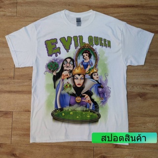 The Evil Queen DTG digital printer (direct to garment)Ovp overprint ลายการ์ตูนดิสนีย์