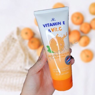 โฟมล้างหน้า AR VITAMIN E &amp; Vit.C ขนาด180กรัม