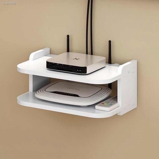 Kitchen cart﹉◑Set-top box rack router กล่องเก็บทีวีติดผนัง ที่แขวนผนังห้องนั่งเล่นที่แขวนฉากกั้นห้องนอนปลอดการเจาะ XD IN