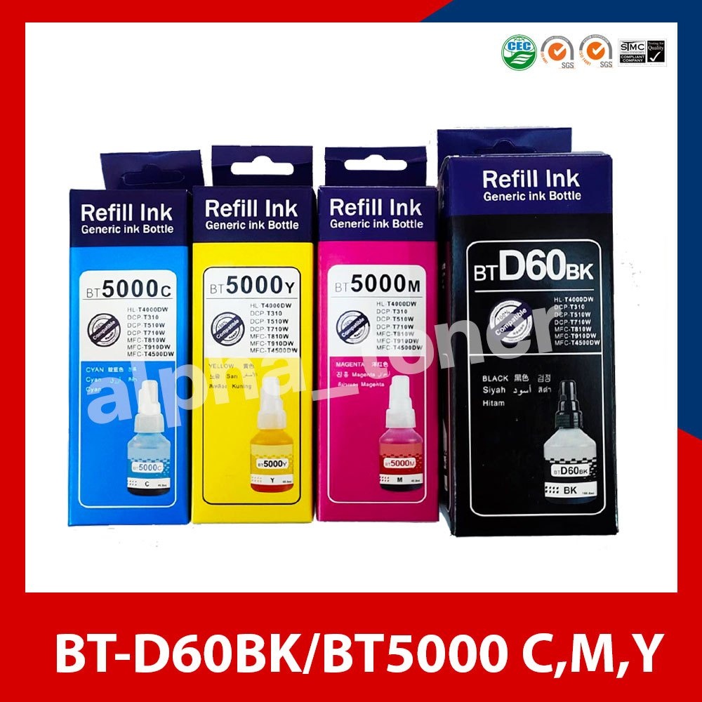 น้ำหมึก-refill-ink-รุ่น-bt-d60bk-bt5000cmy-ใช้กับพริ้นเตอร์อิงค์เจ็ท