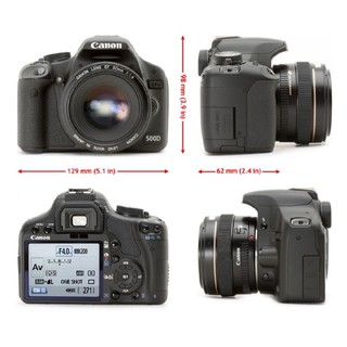ภาพขนาดย่อของภาพหน้าปกสินค้ากล้อง Canon 500D สินค้ามือสองสภาพดี จากร้าน mintcamera บน Shopee