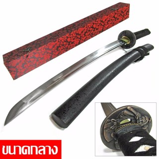 KATANA JAPAN ดาบซามูไร อิมากาว่า เปิดคม (พร้อมแท่นวาง +กล่องเก็บดาบอย่างดี)