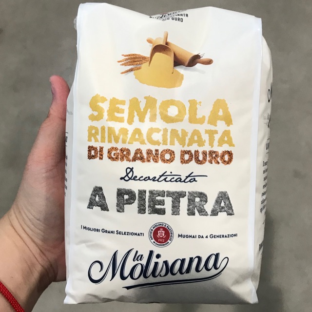 ภาพหน้าปกสินค้าแป้งสำหรับทำสปาเก็ตตีและขนมปัง La Molisana 1,000 กรัม