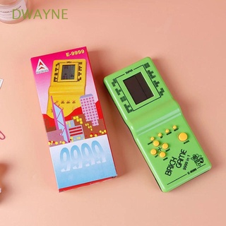 DWAYNE Classic Brick Game|Childhood Game Handheld Game Players Tetris Game|Game Players Children Pleasure with Music Playback Pocket Game Console Retro Electronic Toys Game Console