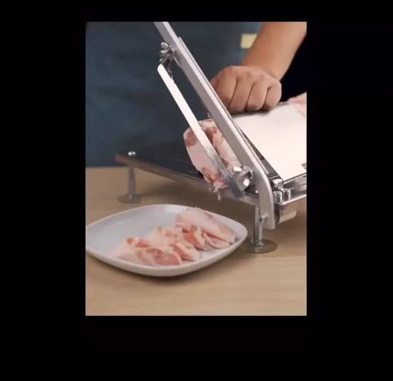 pork-slicer-ที่สไลด์หมู-สไลด์ผัก-ที่หั่นหมู-สแตนเลสดีมีคุณภาพ-ปรับประดับความหนาได้อย่างดี-พร้อมส่งในไทย