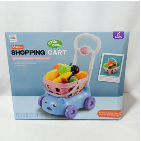 รถเข็น-ของเล่นเด็ก-รถเข็นช็อปปิ้ง-พี่หมี-shopping-cart