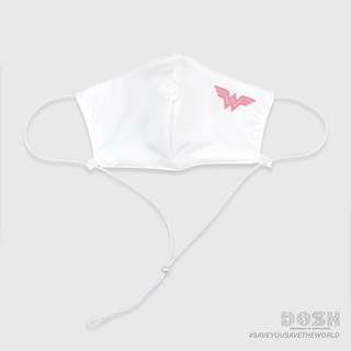 DOSH KIDS FACE MASK WONDER WOMAN หน้ากากผ้าเด็ก กันละอองน้ำ FWGM1002-WH