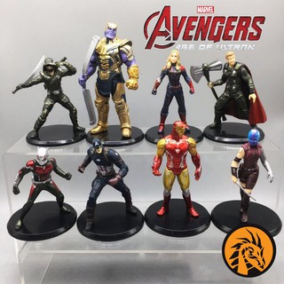 🔥พร้อมส่ง ครบชุด 8 ตัว🔥โมเดล อเวนเจอร์ส Avengers ขนาด 8-11 ซม. เกรดพรีเมี่ยม งานสวยมาก ได้ครบชุดทั้ง 8 ตัวเลยครับผม❤