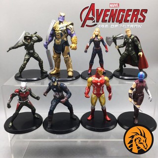 🔥พร้อมส่ง ครบชุด 8 ตัว🔥โมเดล อเวนเจอร์ส Avengers ขนาด 8-11 ซม. เกรดพรีเมี่ยม งานสวยมาก ได้ครบชุดทั้ง 8 ตัวเลยครับผม❤